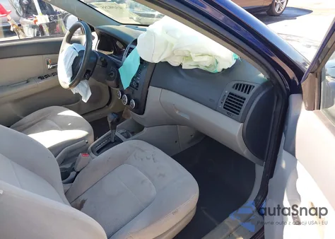 2008 Kia Spectra Ex из США, поврежденный, VIN KNAFE121985520247